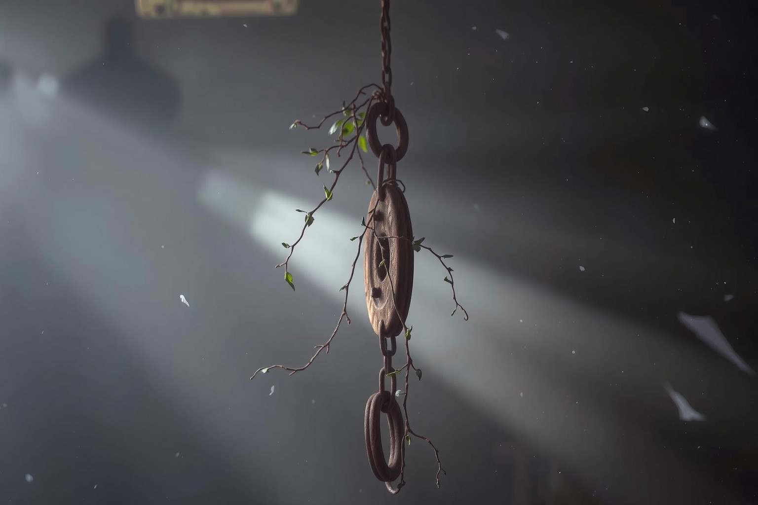 Sognare un argano arrugginito simboleggia trascuratezza emotiva profonda.