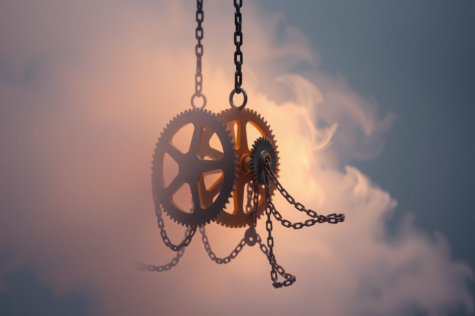 Sognare un argano rotto simboleggia blocchi mentali e difficoltà.