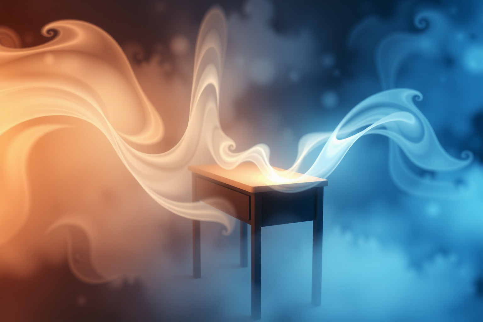 Sognare il banco che si trasforma simboleggia cambiamenti interiori imminenti.