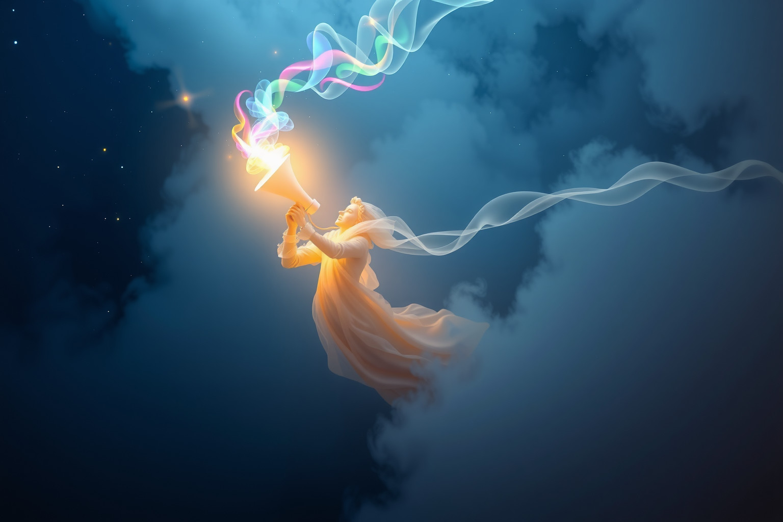 Sognare un banditore con megafono simboleggia un messaggio urgente.