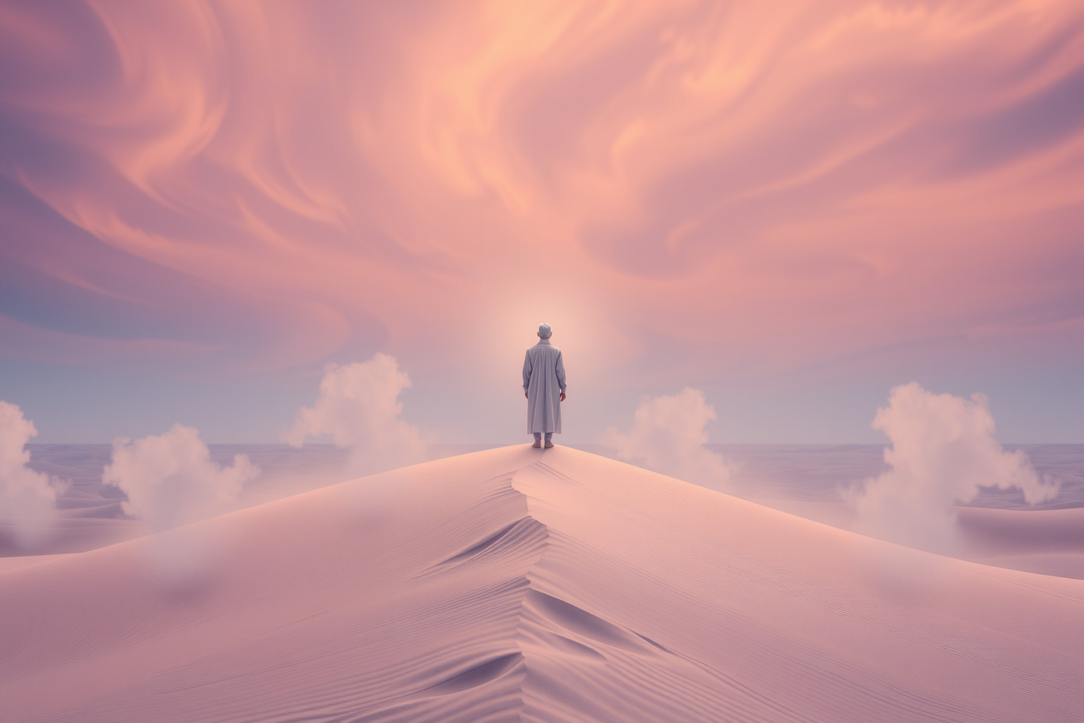 Sognare banditore in luogo deserto simboleggia messaggi trascurati.