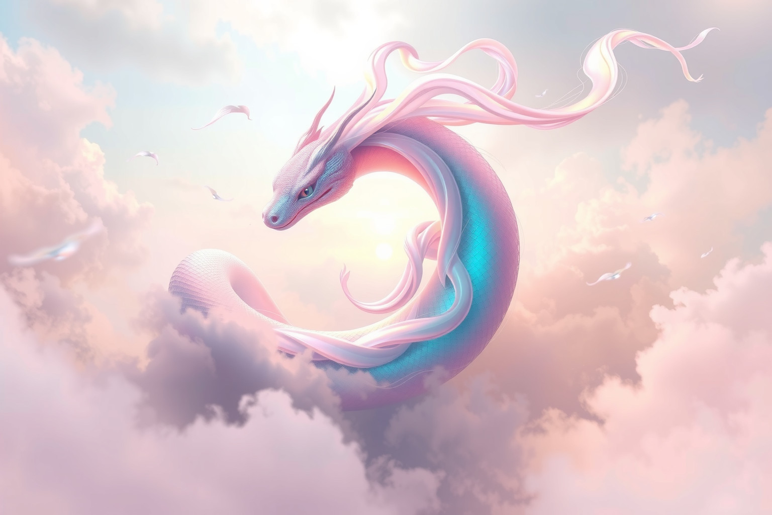 Sognare un boa colorato simboleggia creatività e cambiamento interiore.