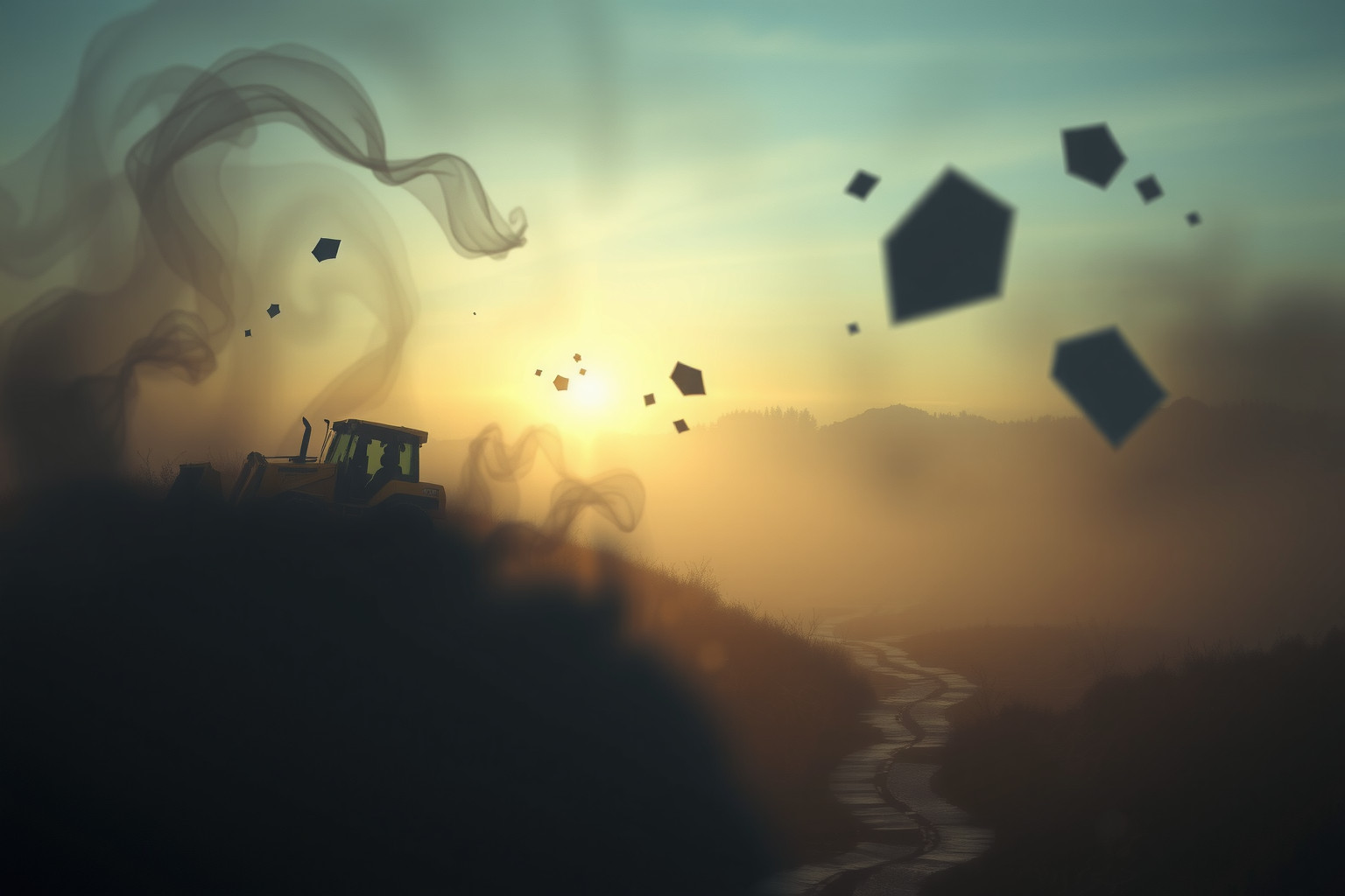 Sognare bulldozer ricorrente segnala conflitti interiori mai risolti.