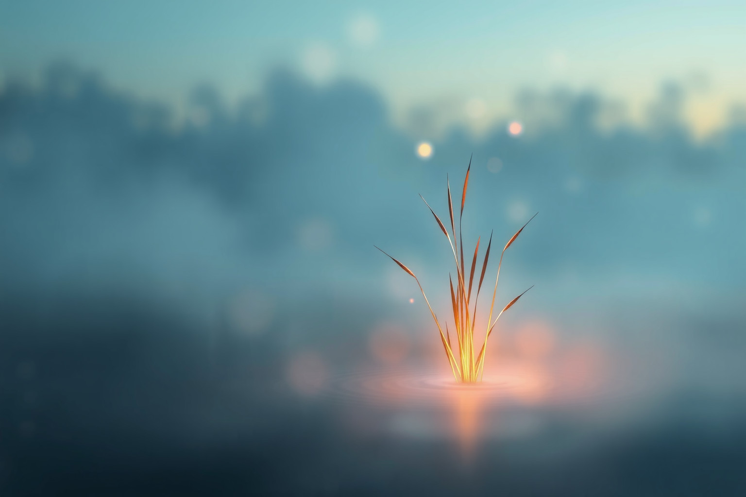 Sognare un calamo palustre ricorrente simboleggia introspezione e crescita interiore.