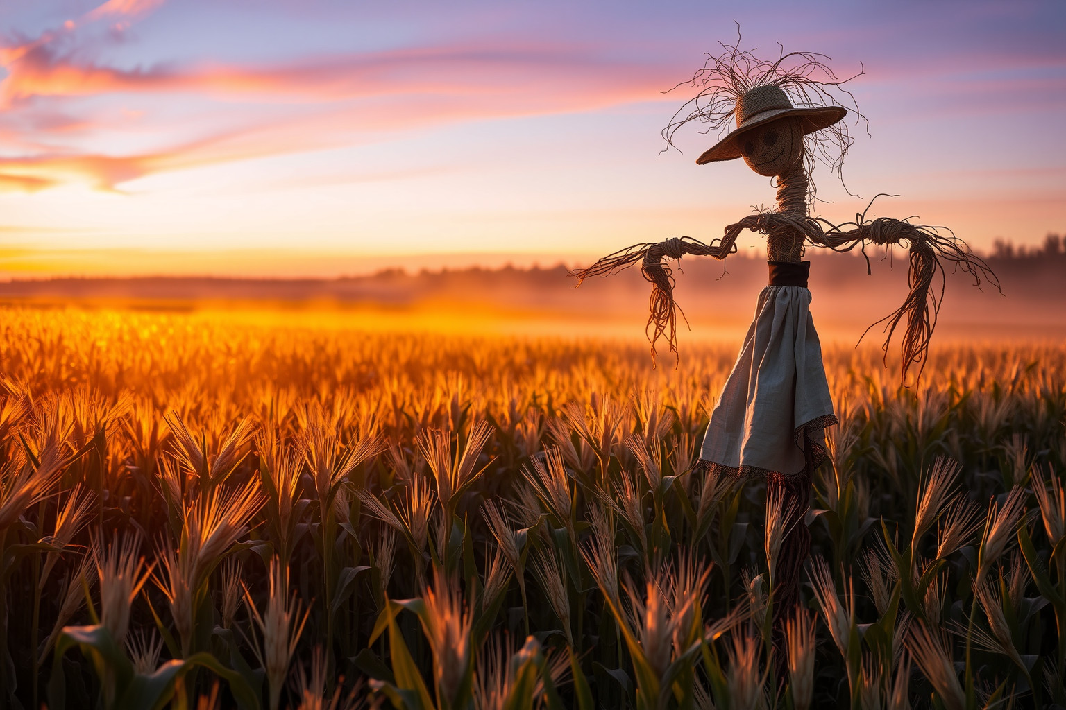 Sognare spaventapasseri indica protezione e antiche paure interiori.