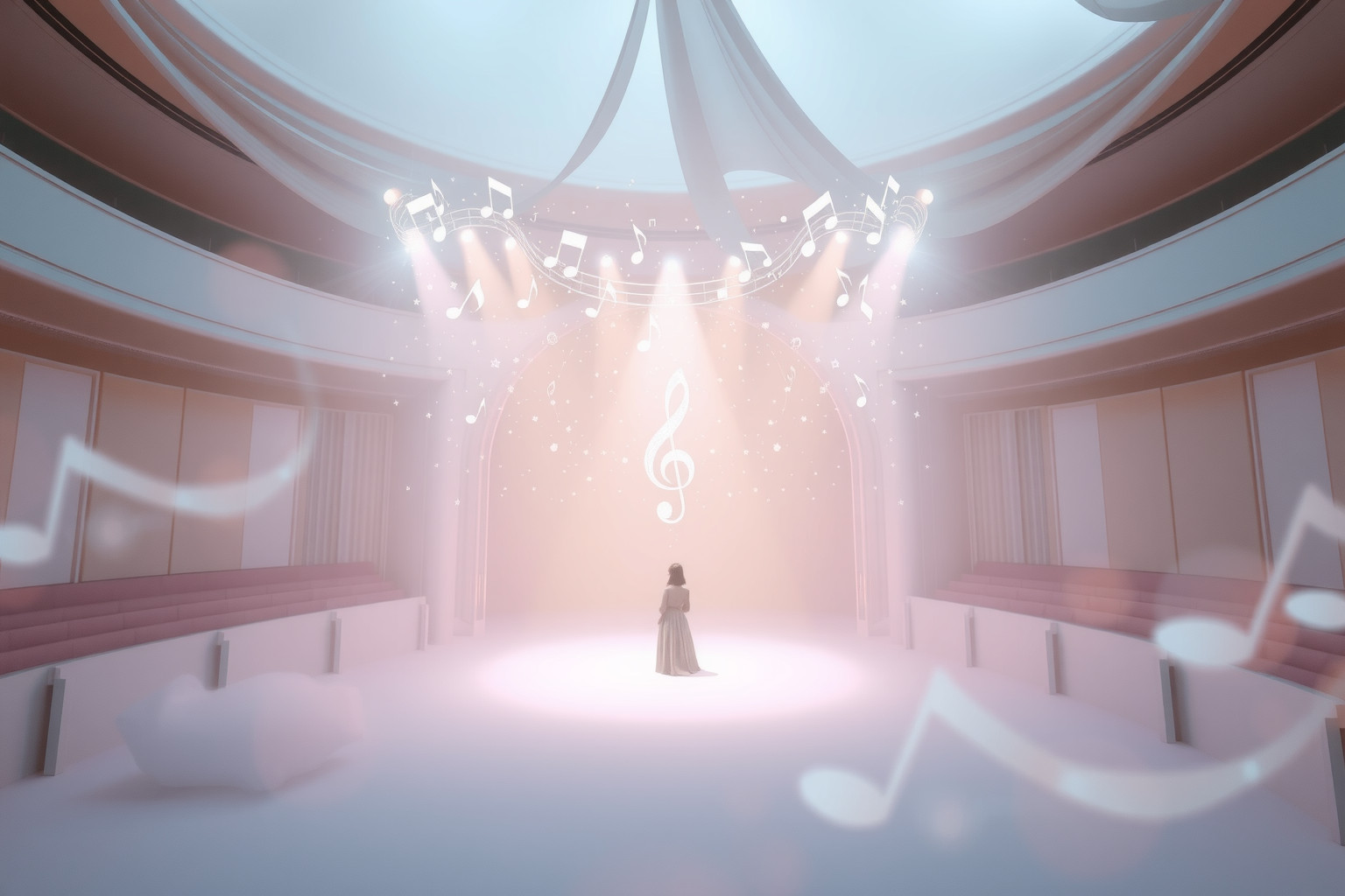 Sognare un cantante solista indica desiderio di esprimere la propria voce.