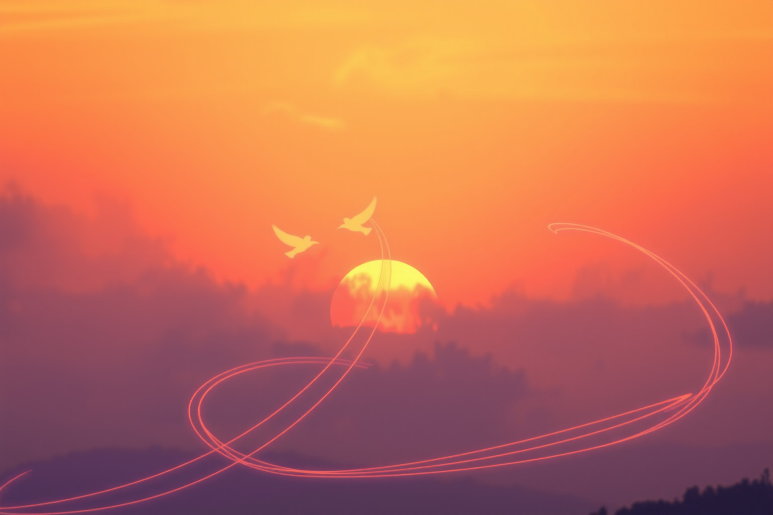 Sognare un cardellino al tramonto simboleggia cambiamento e introspezione profonda.