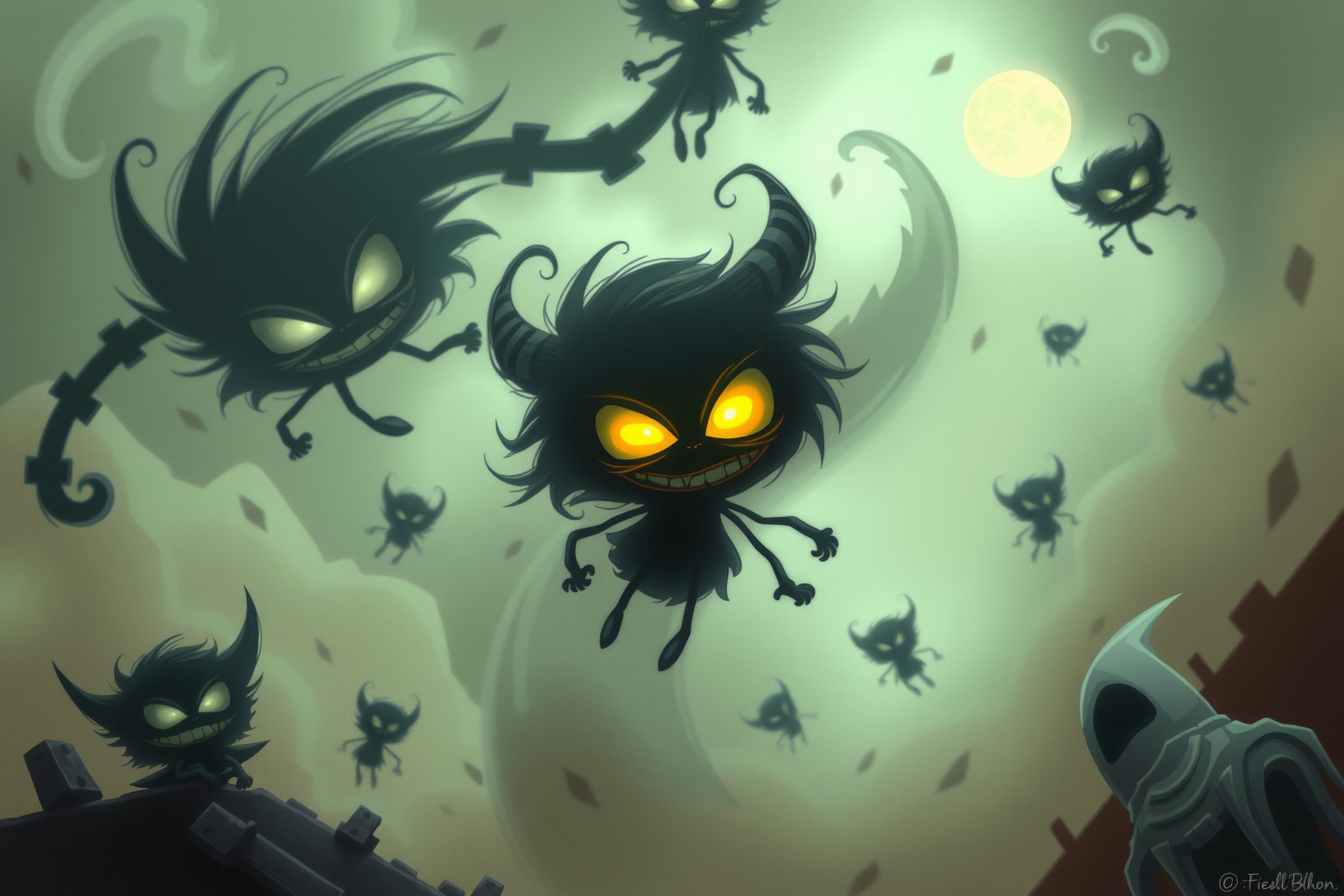 Sognare cartoni spaventosi riflette paure nascoste e ansie profonde.