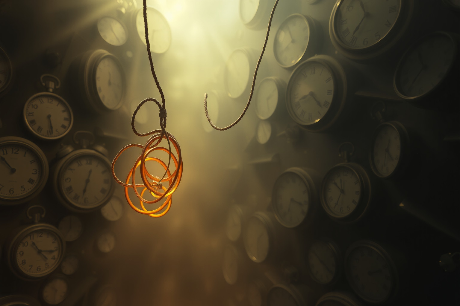 Sognare un cavo vecchio evoca legami passati e profonda nostalgia.