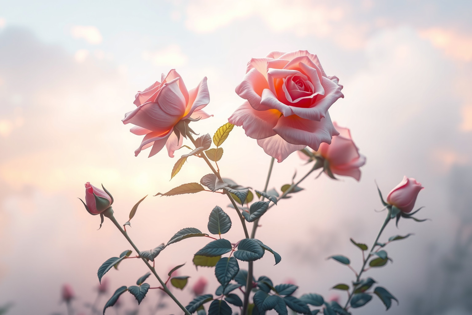 Sognare cespuglio di rose simboleggia rinascita e guarigione interiore.