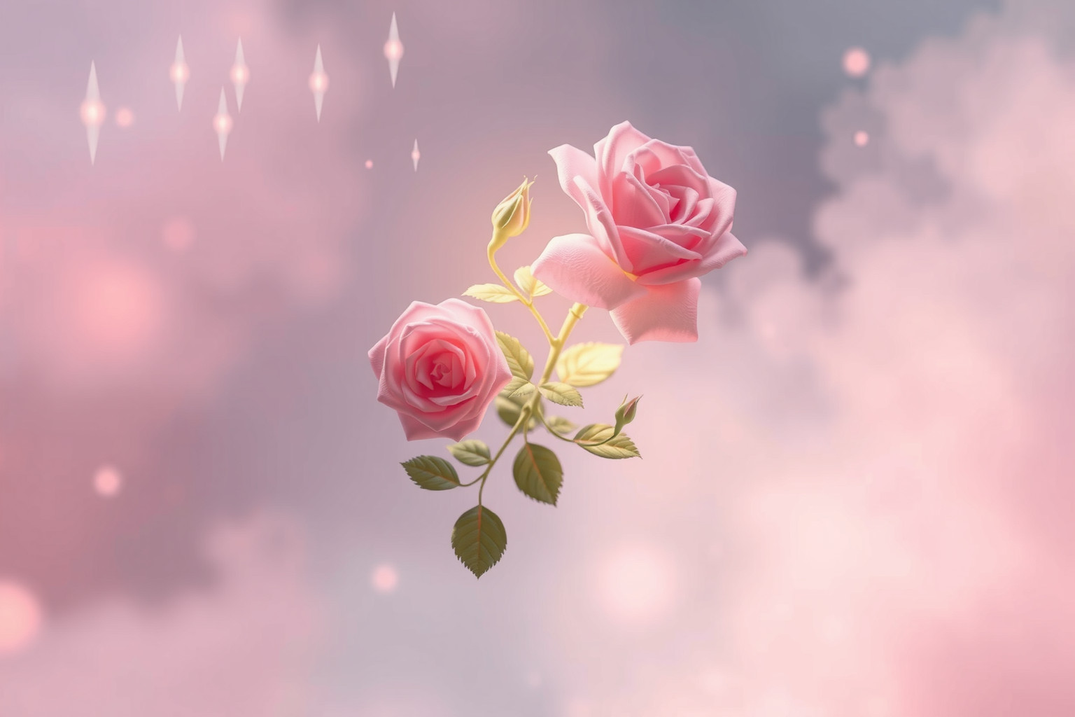 Sognare rose rosa simboleggia amore dolce e affetto sincero.