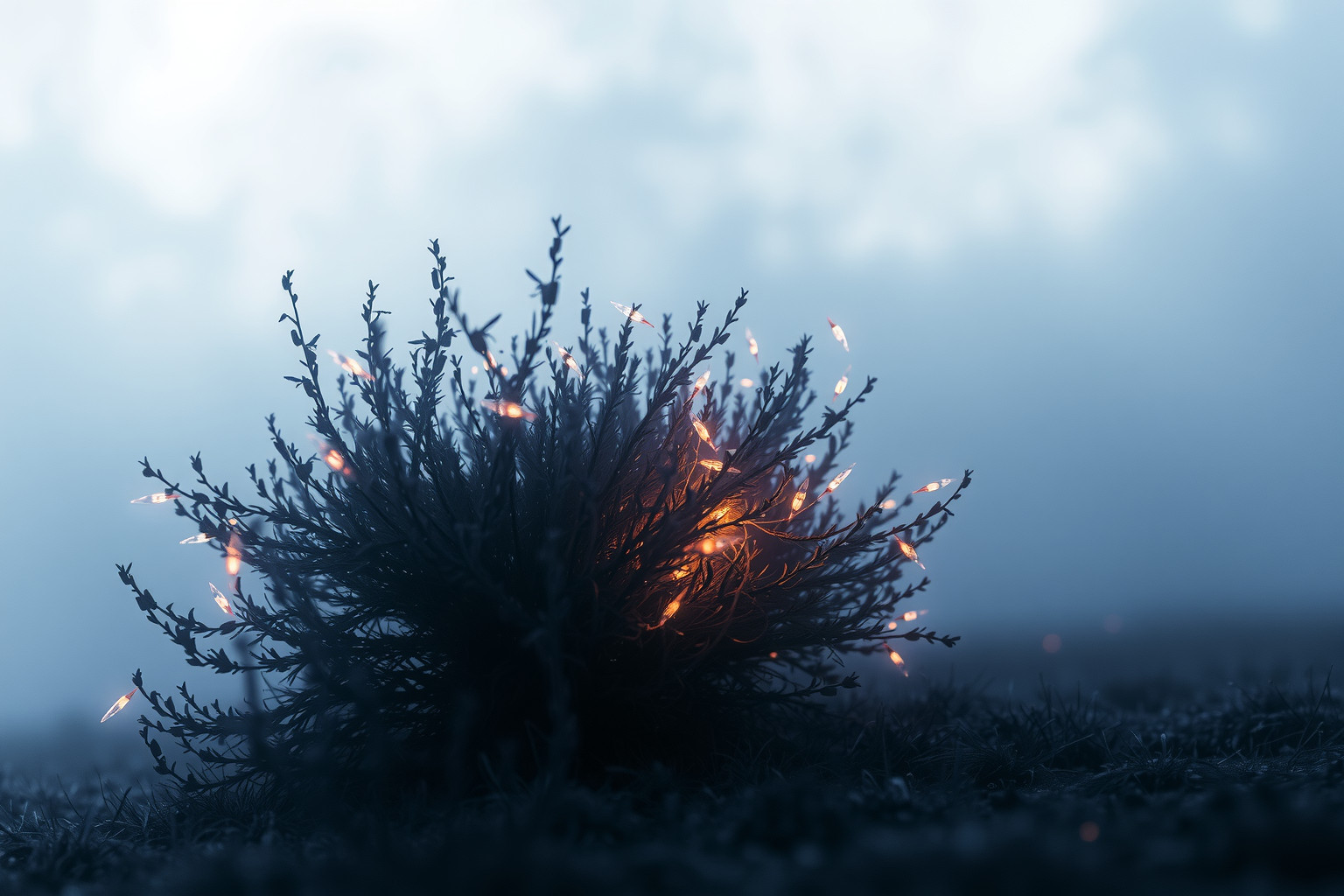 Sognare un cespuglio infestato indica ansie nascoste e conflitti interiori.