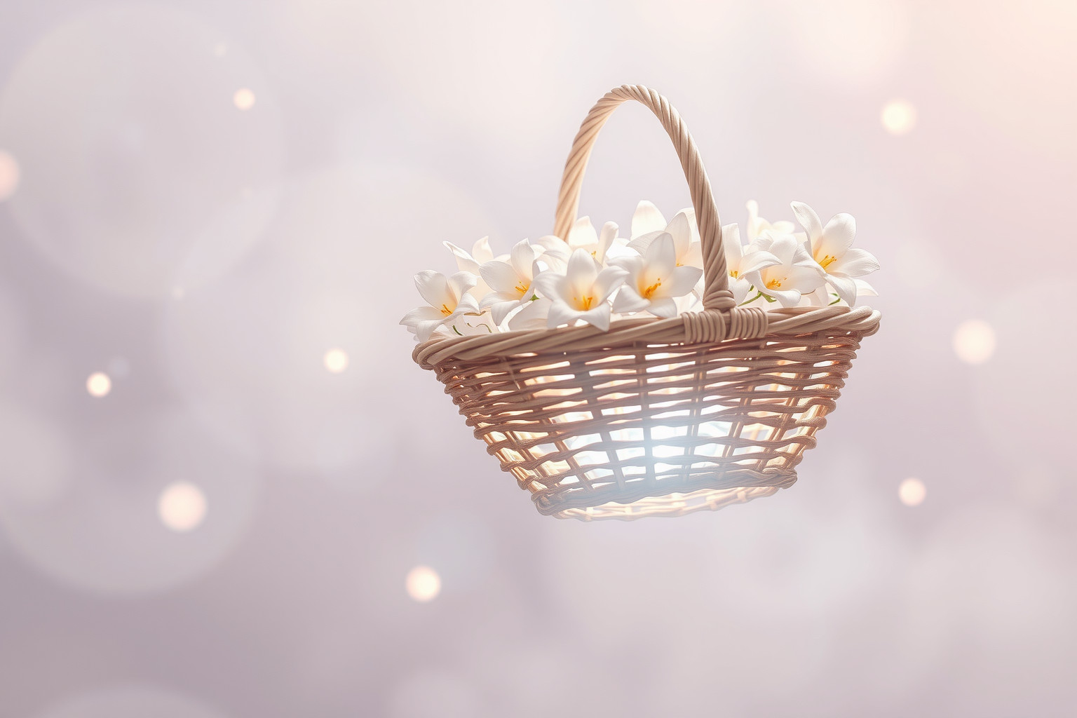 Sognare un cesto fiorito simboleggia gioia e armonia interiore.