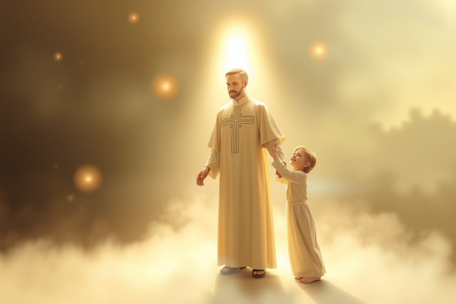 Sognare un chierichetto che aiuta un sacerdote simboleggia guida spirituale.