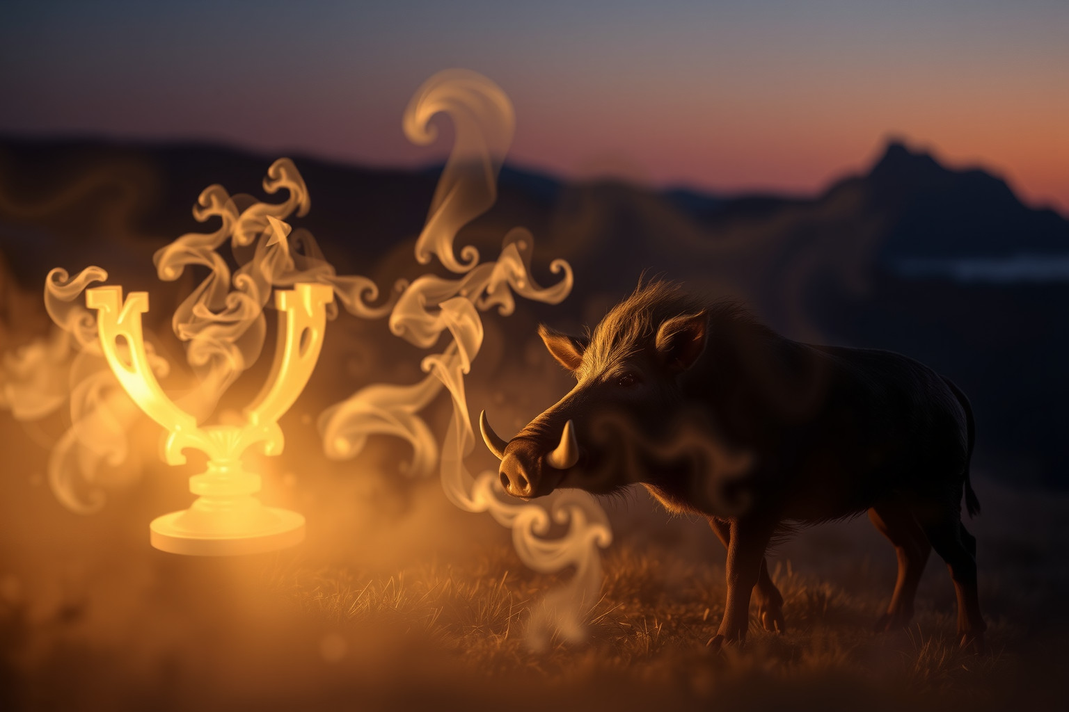 Sognare un cinghiale arrosto simboleggia vittoria e forza interiore.