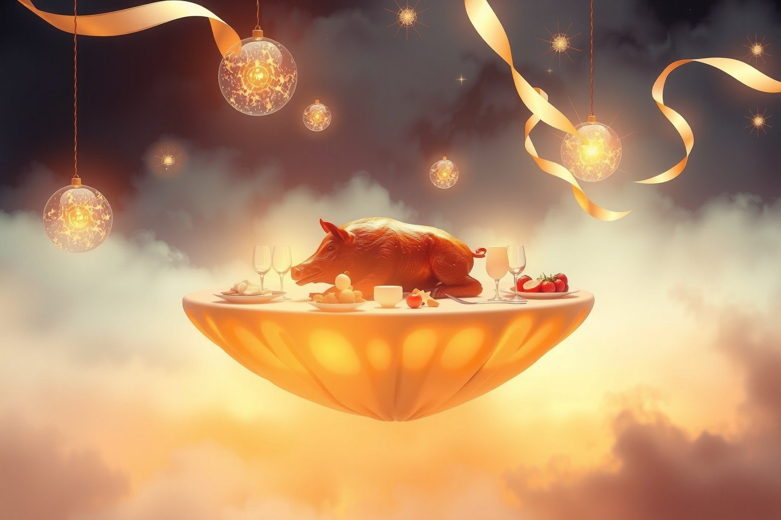 Sognare cinghiale arrosto in festa simboleggia abbondanza e allegria.