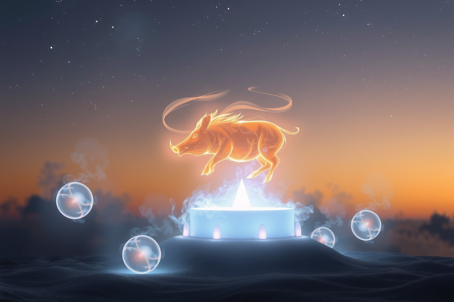 Sognare cinghiale arrosto simboleggia forza spirituale trasformata e sacrificio.