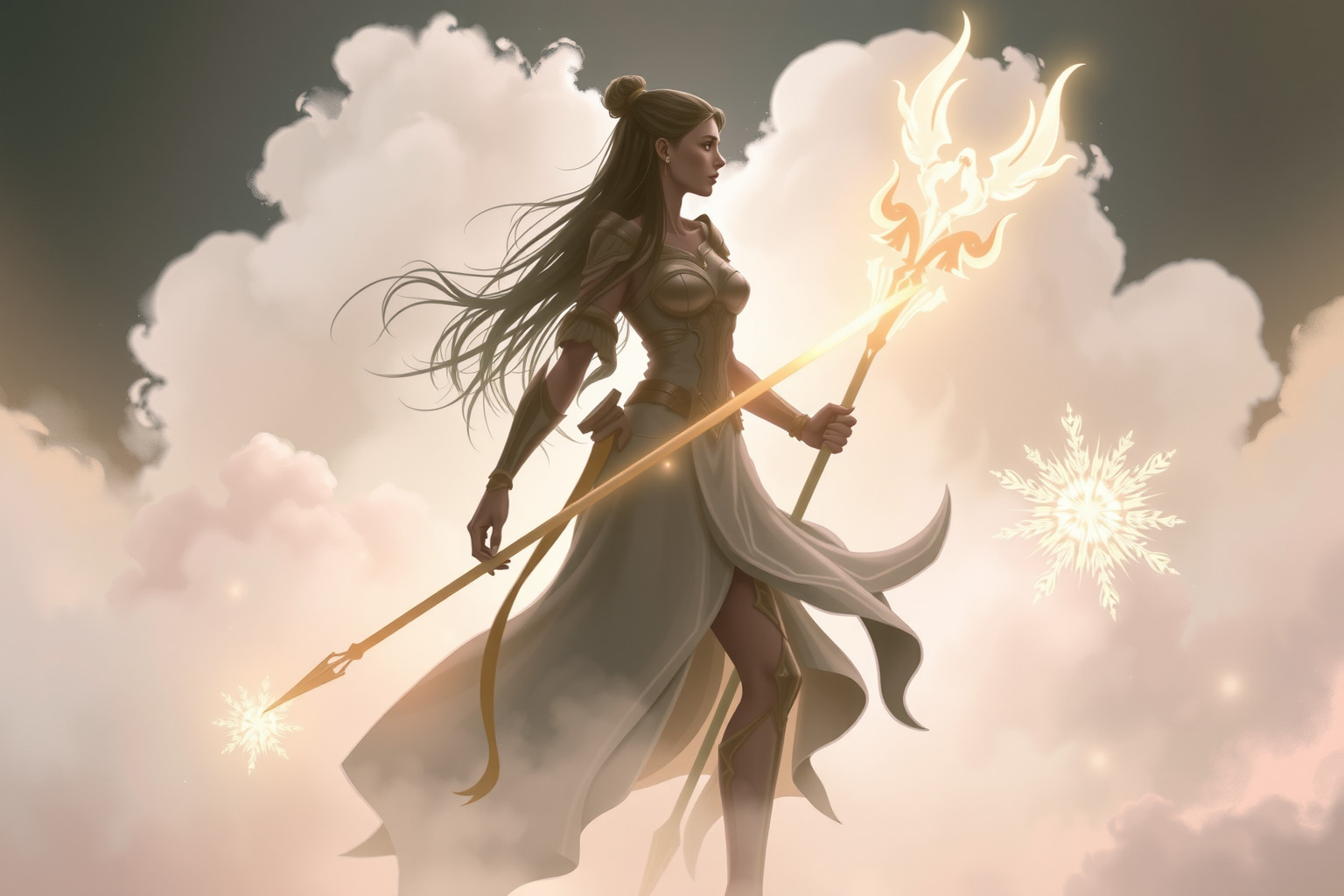 Sognare una condottiera simboleggia forza e leadership femminile emergente.