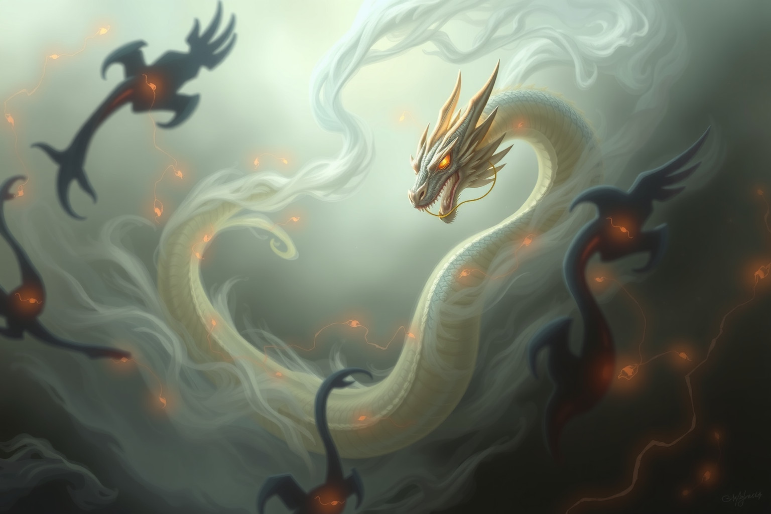 Sognare un drago rivela potere interiore e paure inconsce profonde.