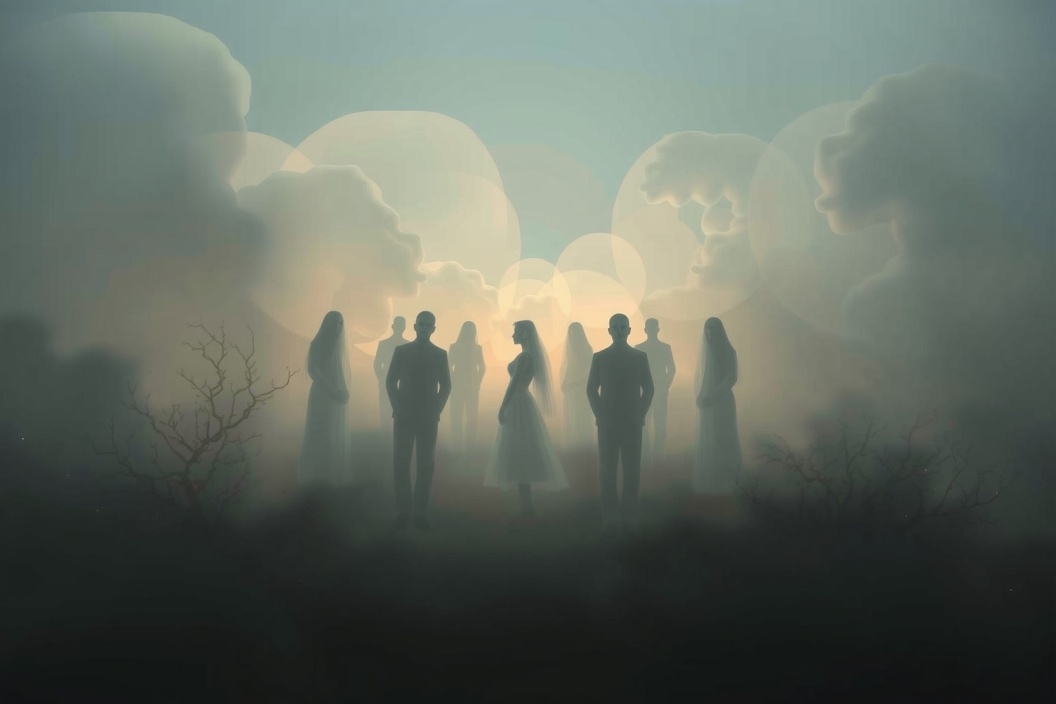 Sognare un elogio funebre ricorrente suggerisce trasformazioni interiori profonde.