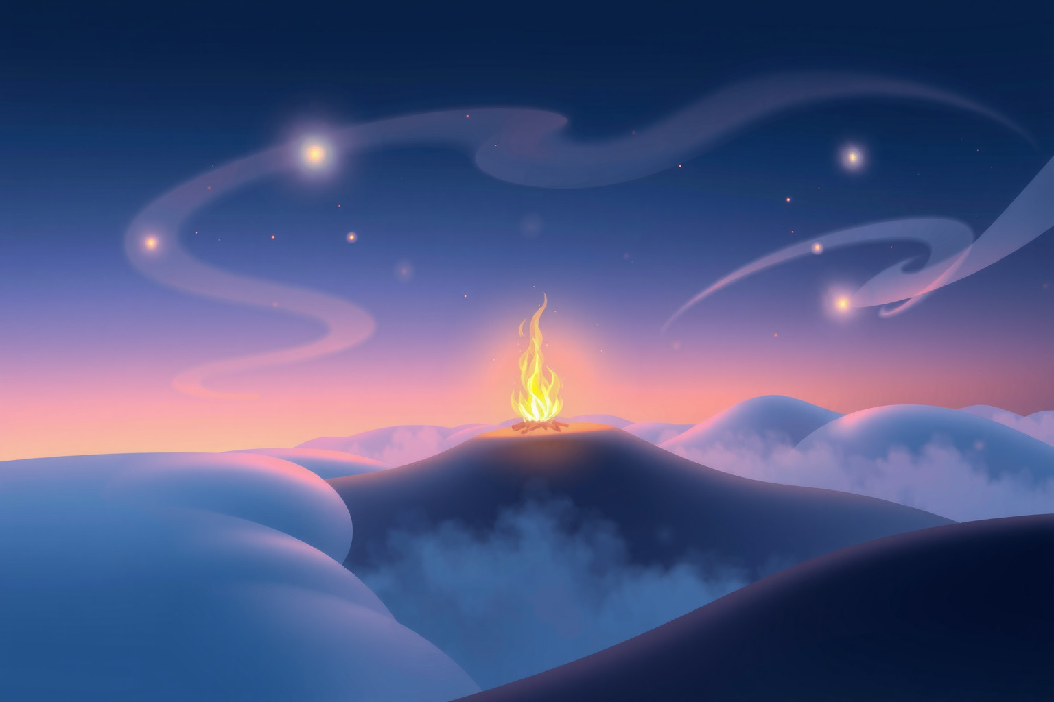 Sognare un falò di guardia simboleggia speranza e protezione interiore.