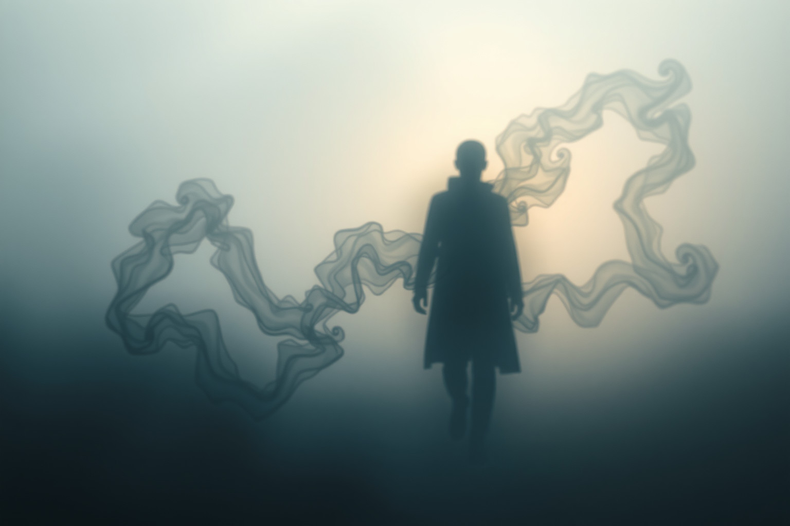 Sognare un fantasma che ti segue riflette spesso sensi di colpa nascosti.