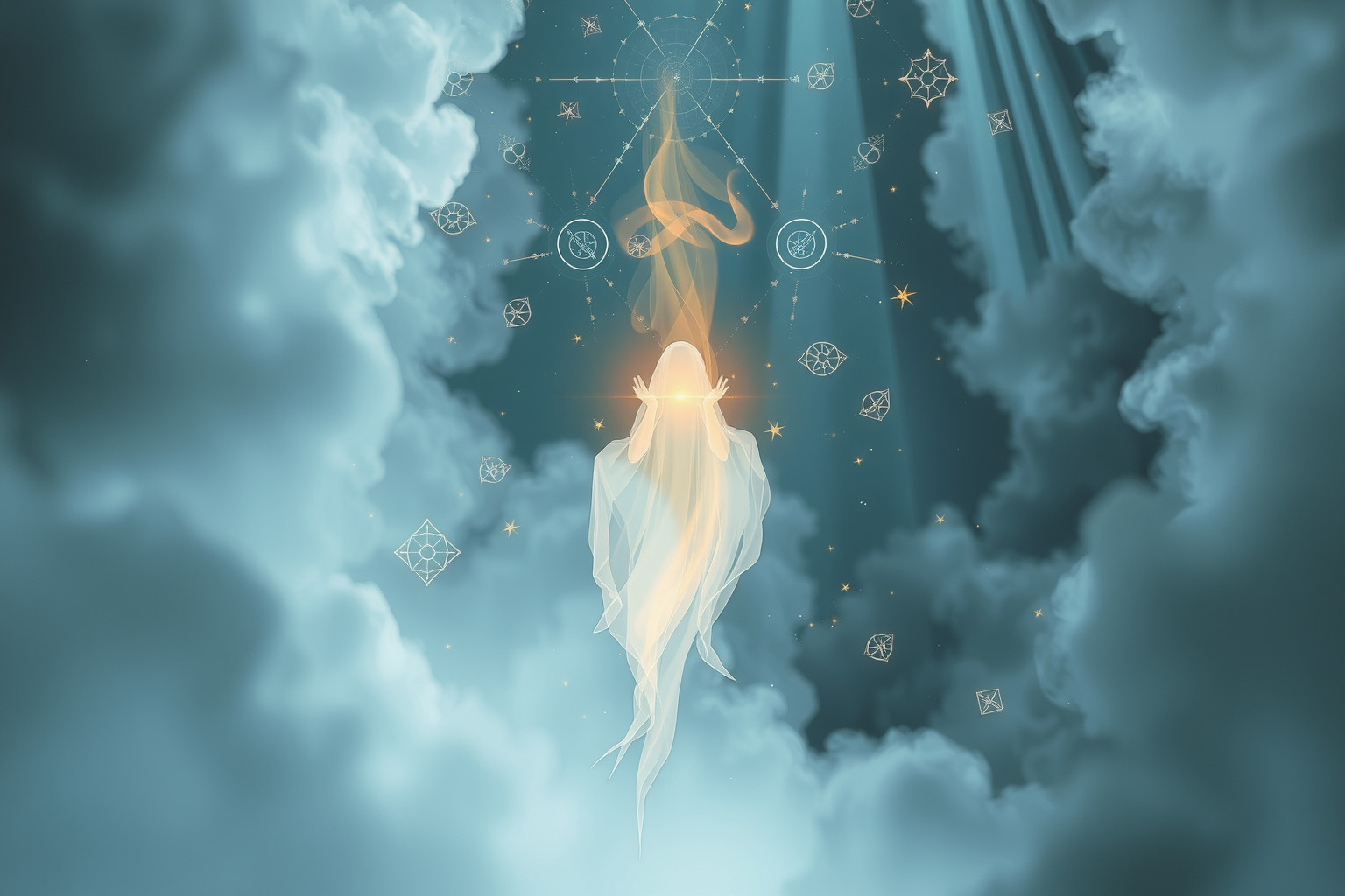 Sognare un fantasma in chiesa simboleggia un profondo conflitto spirituale.