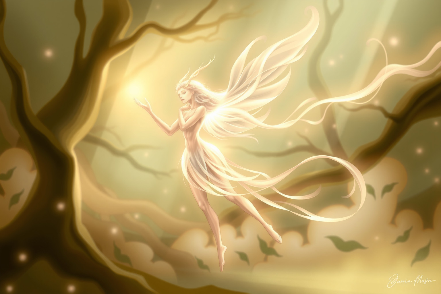 Sognare un fauno danzante simboleggia gioia e libertà interiore.