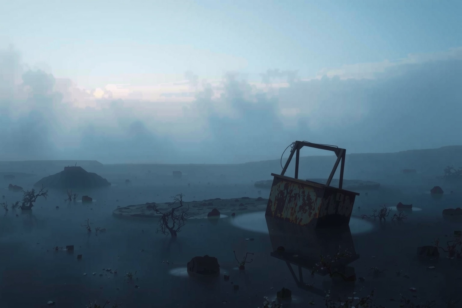 Sognare un ferro abbandonato riflette solitudine e distacco emotivo.