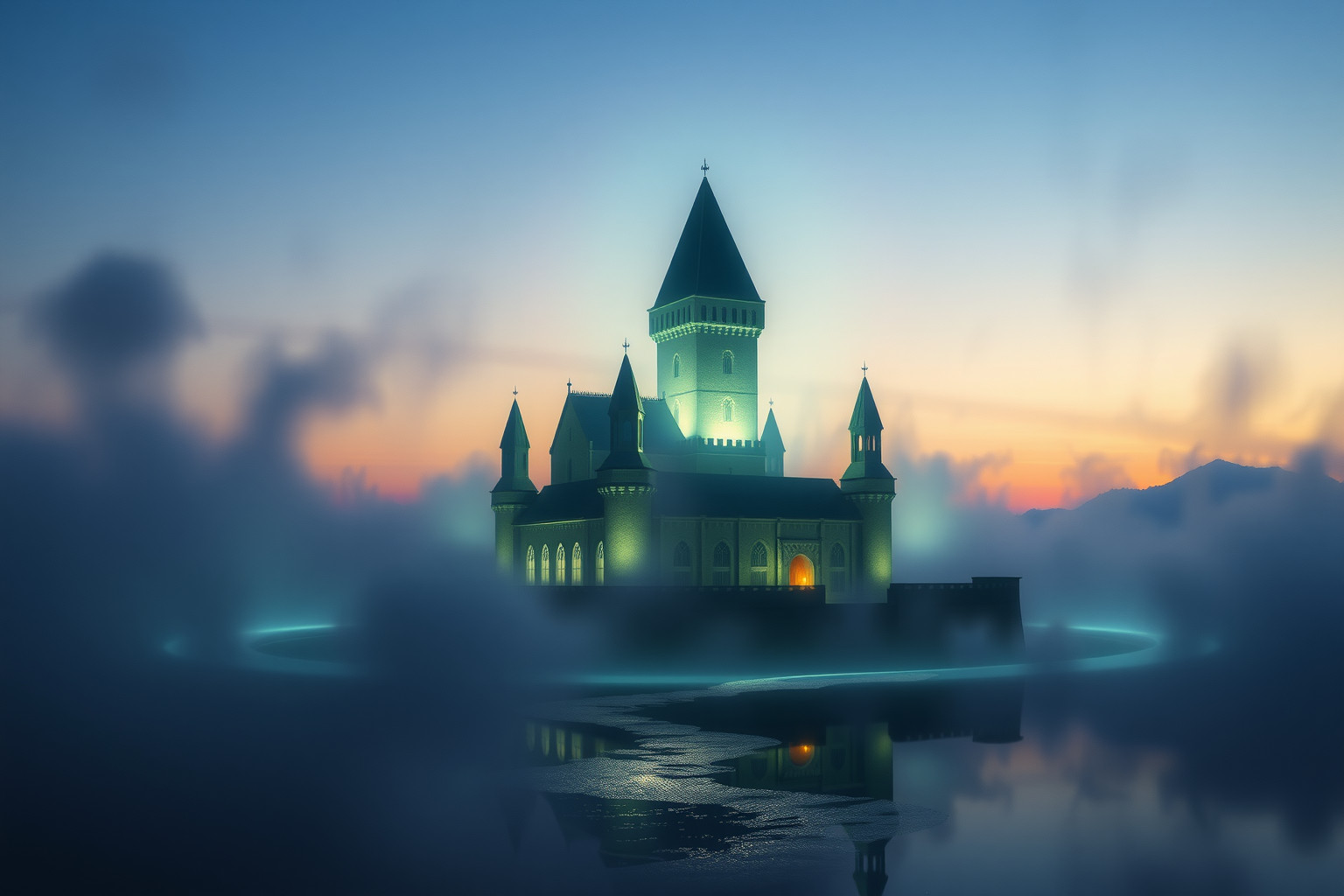 Il fossato nel sogno simboleggia protezione e confini personali.