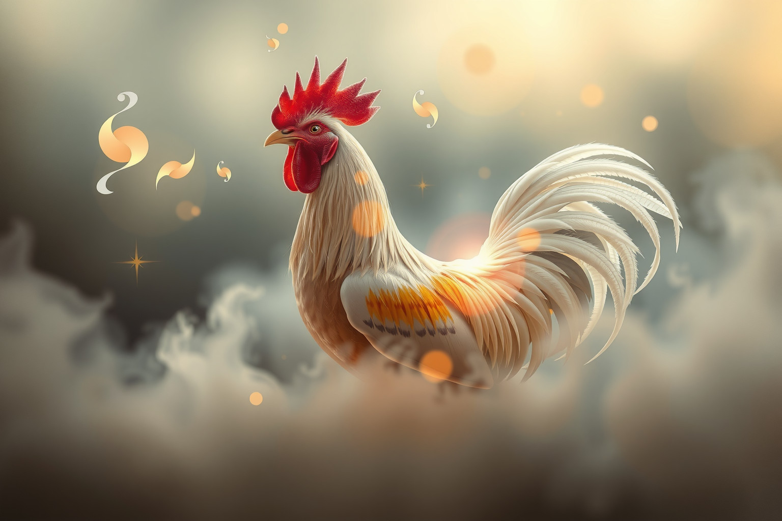 Sognare un gallo che parla rivela avvertimenti interiori nascosti.