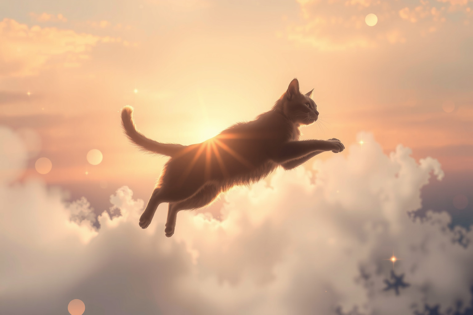 Sognare un gatto che salta simboleggia agilità e nuove opportunità.