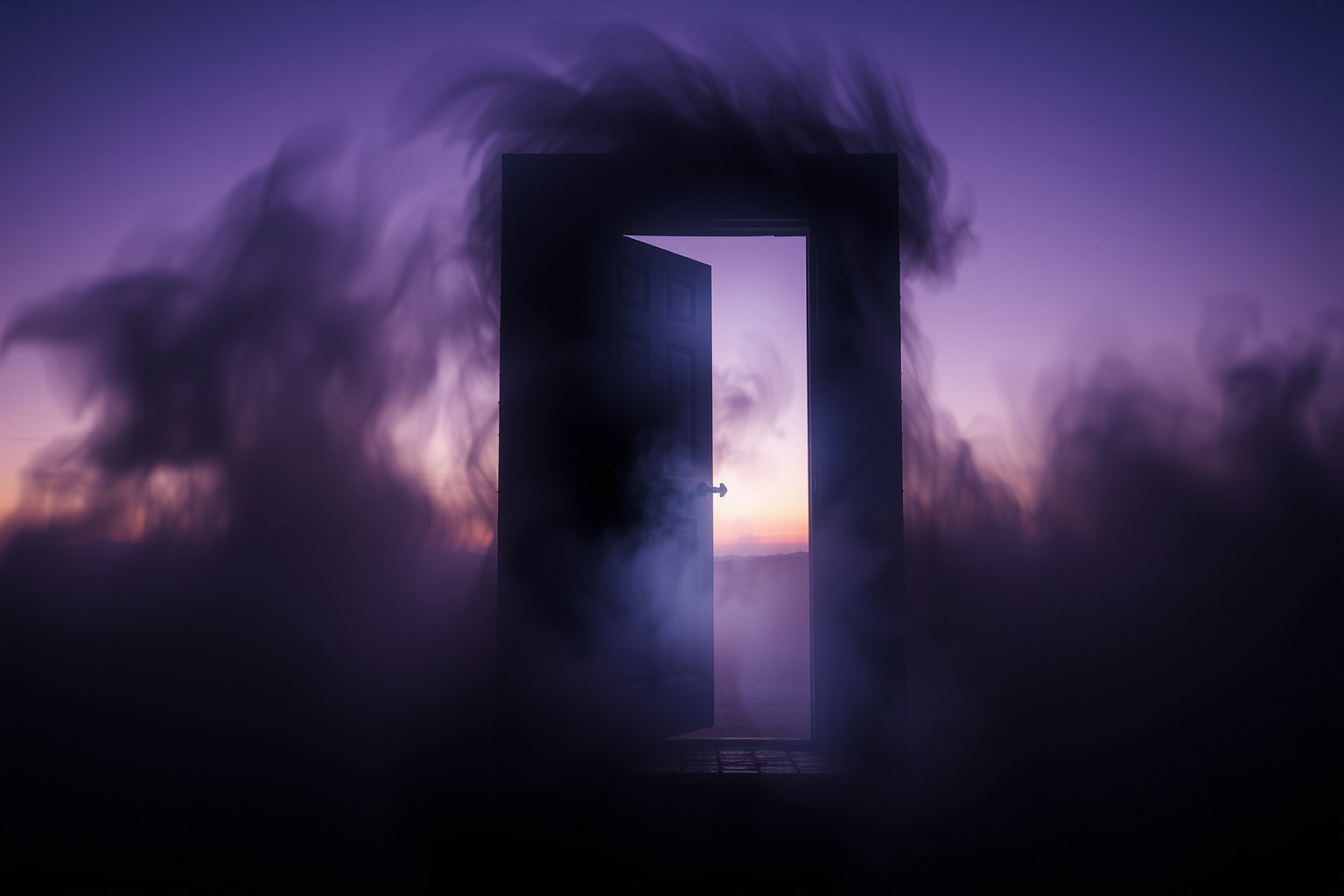 Sognare una porta nera simboleggia paure nascoste e misteri profondi.