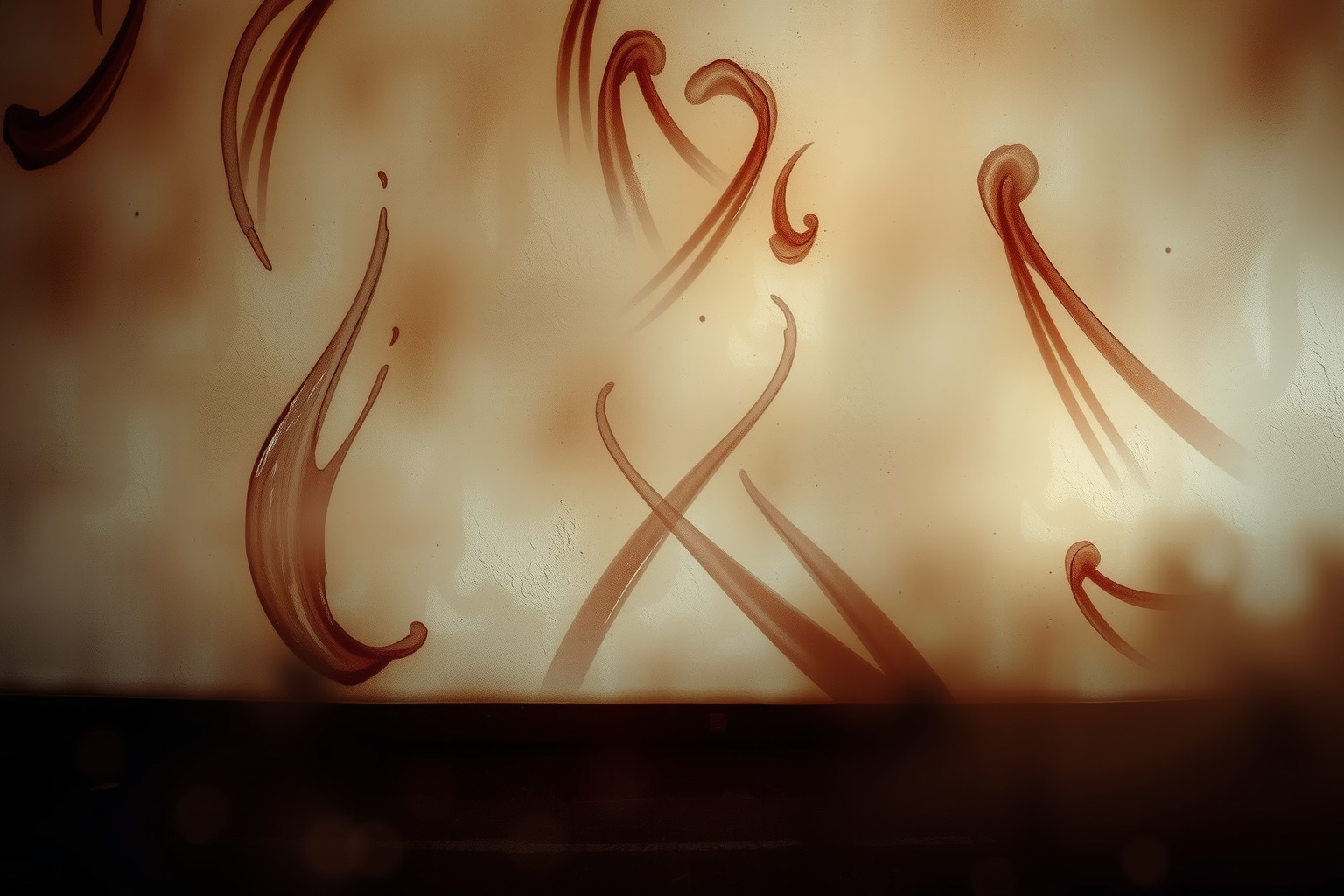 Sognare intonaco scuro suggerisce problemi nascosti da affrontare presto.