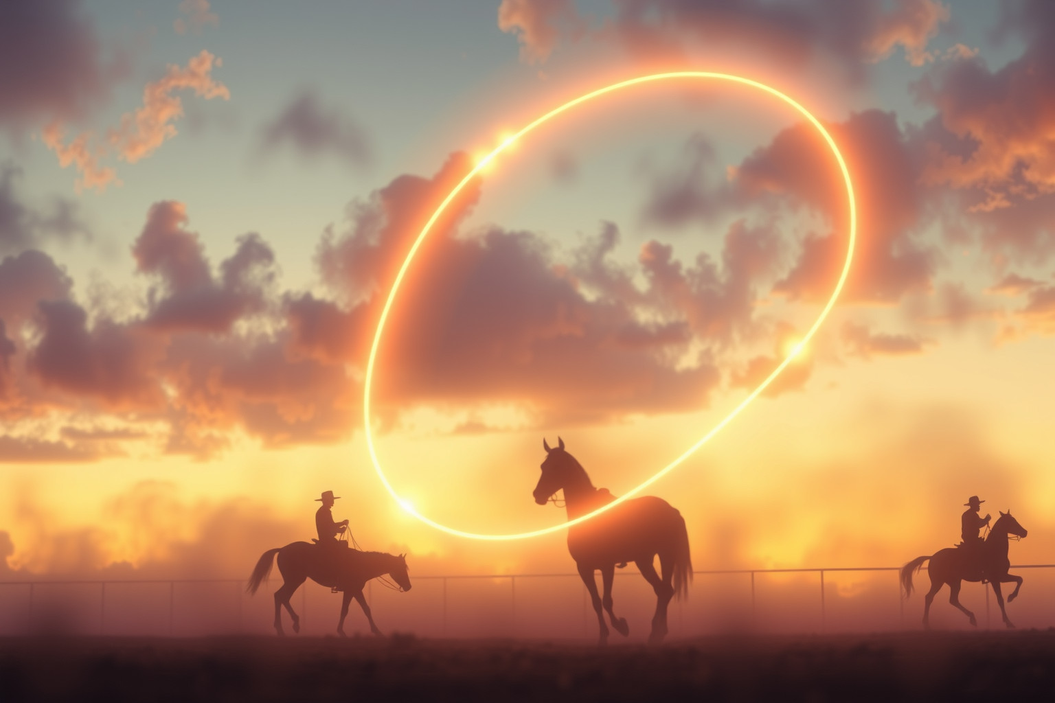 Sognare un lasso in un rodeo simboleggia controllo e sfide imminenti.