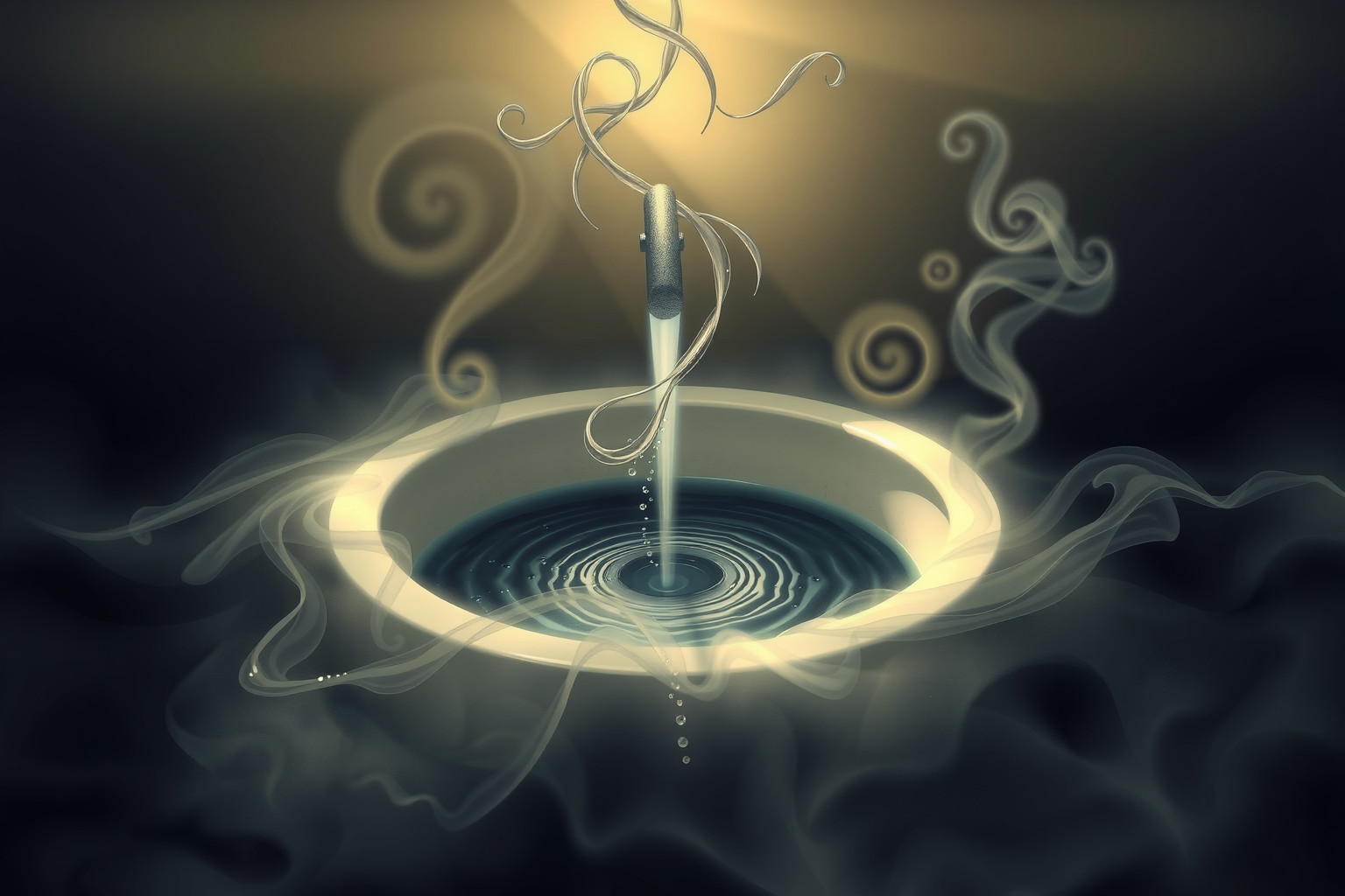 Sognare un lavandino sporco riflette spesso sensi di colpa nascosti.