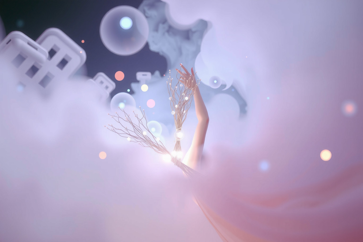 Sognare un legatore di fascine surreale simboleggia ordine nel caos.