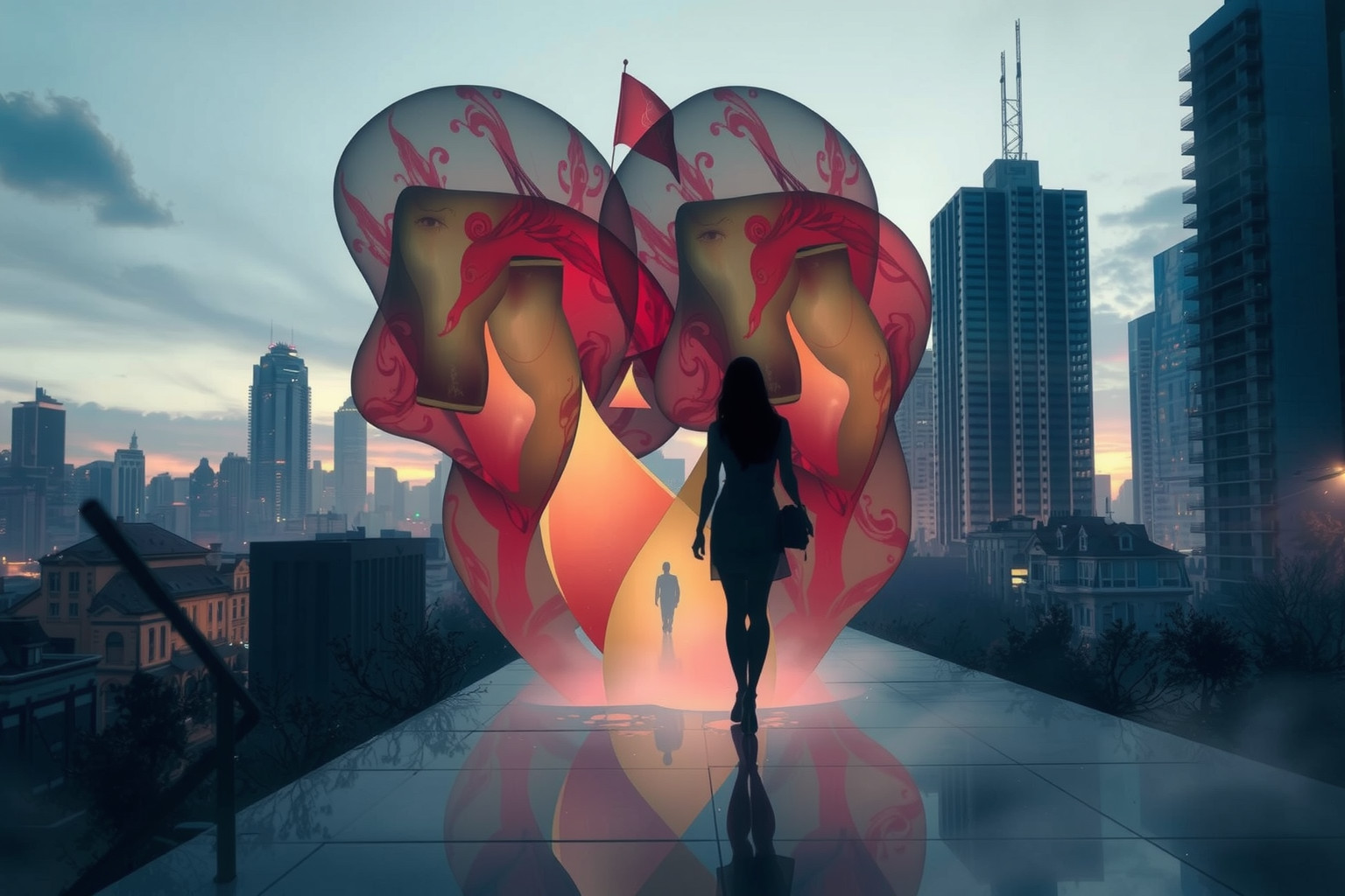 Sognare un macello urbano simboleggia conflitto tra vita e morte.