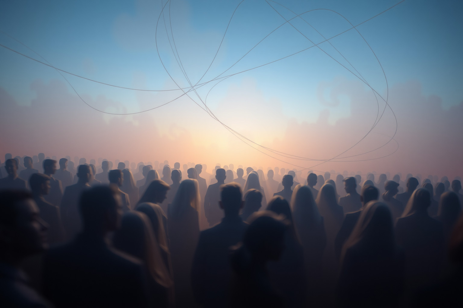 Sognare un macello affollato riflette l'oppressione della pressione sociale.