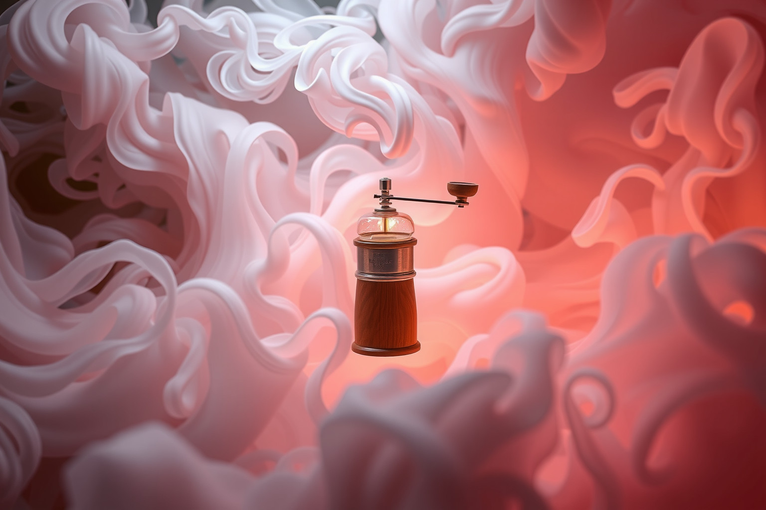 Sognare un macinacaffè con una persona cara simboleggia intimità condivisa.