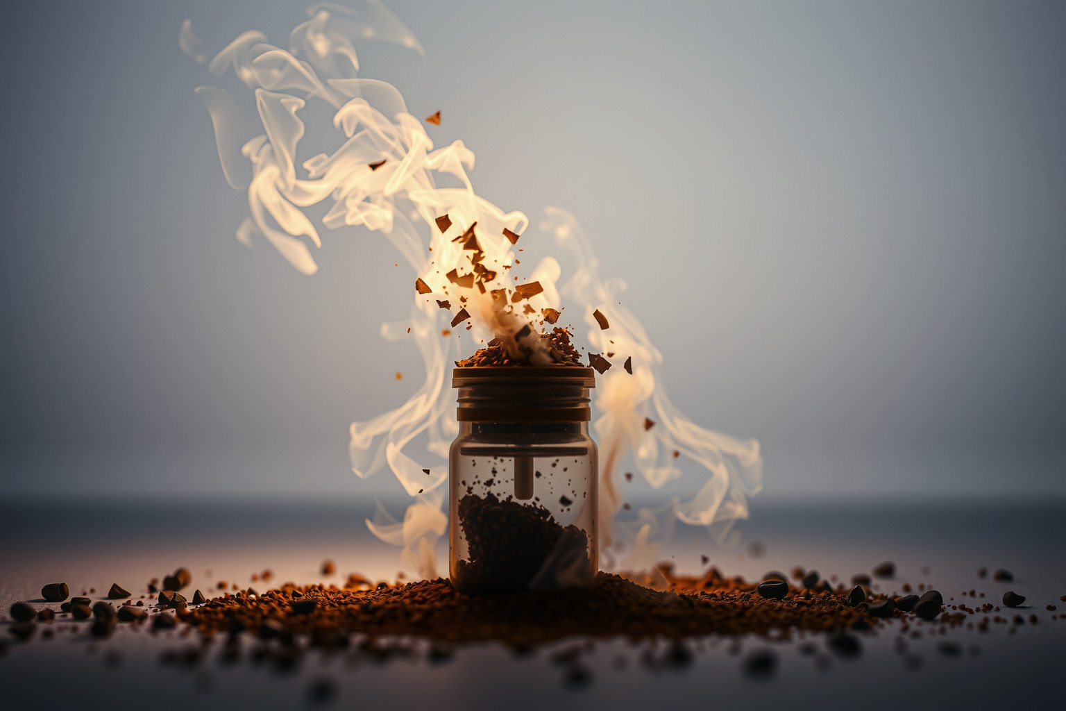 Sognare un macinacaffè rotto simboleggia ostacoli nella creatività.