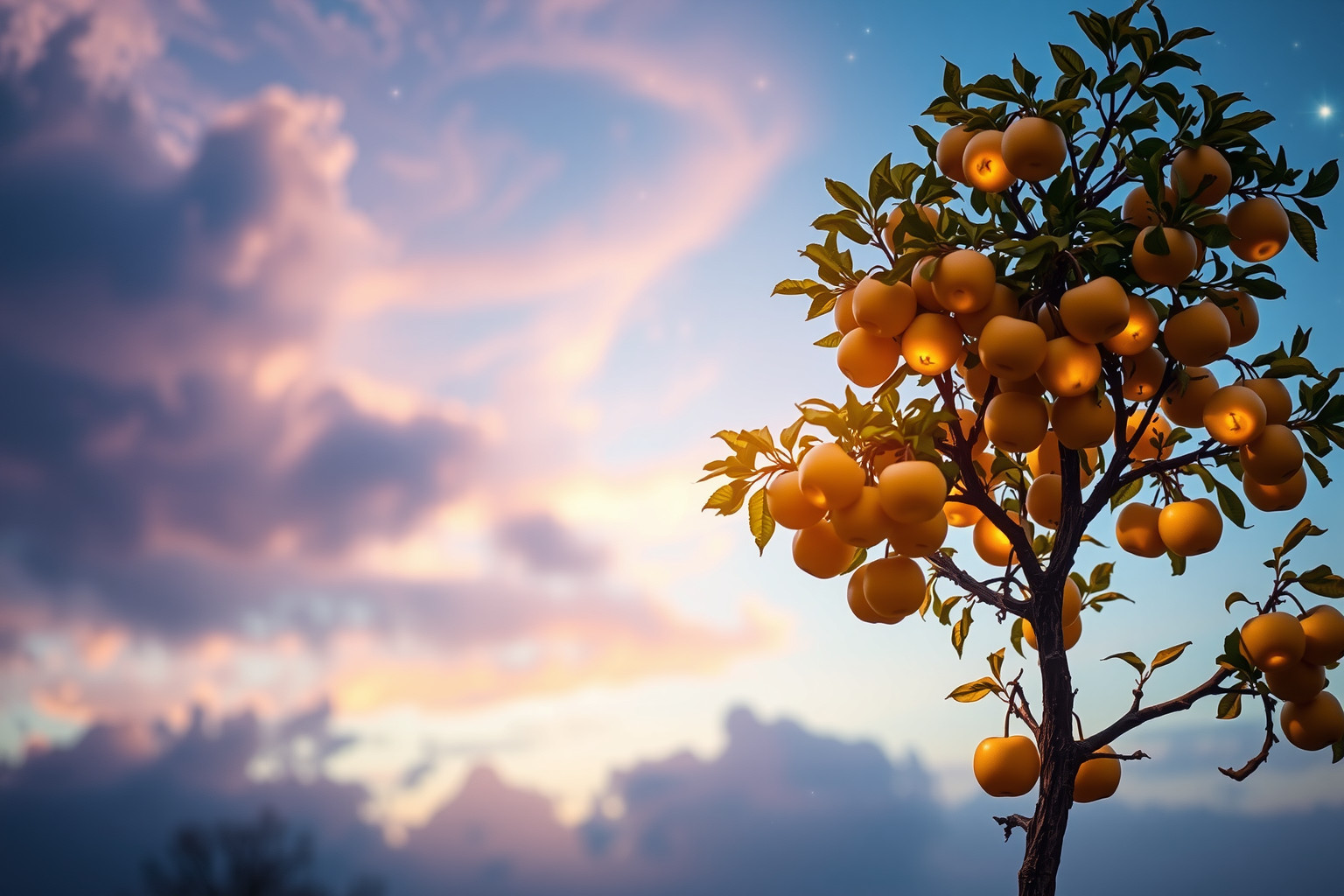 Sognare un melo fruttato simboleggia prosperità e successo imminente.