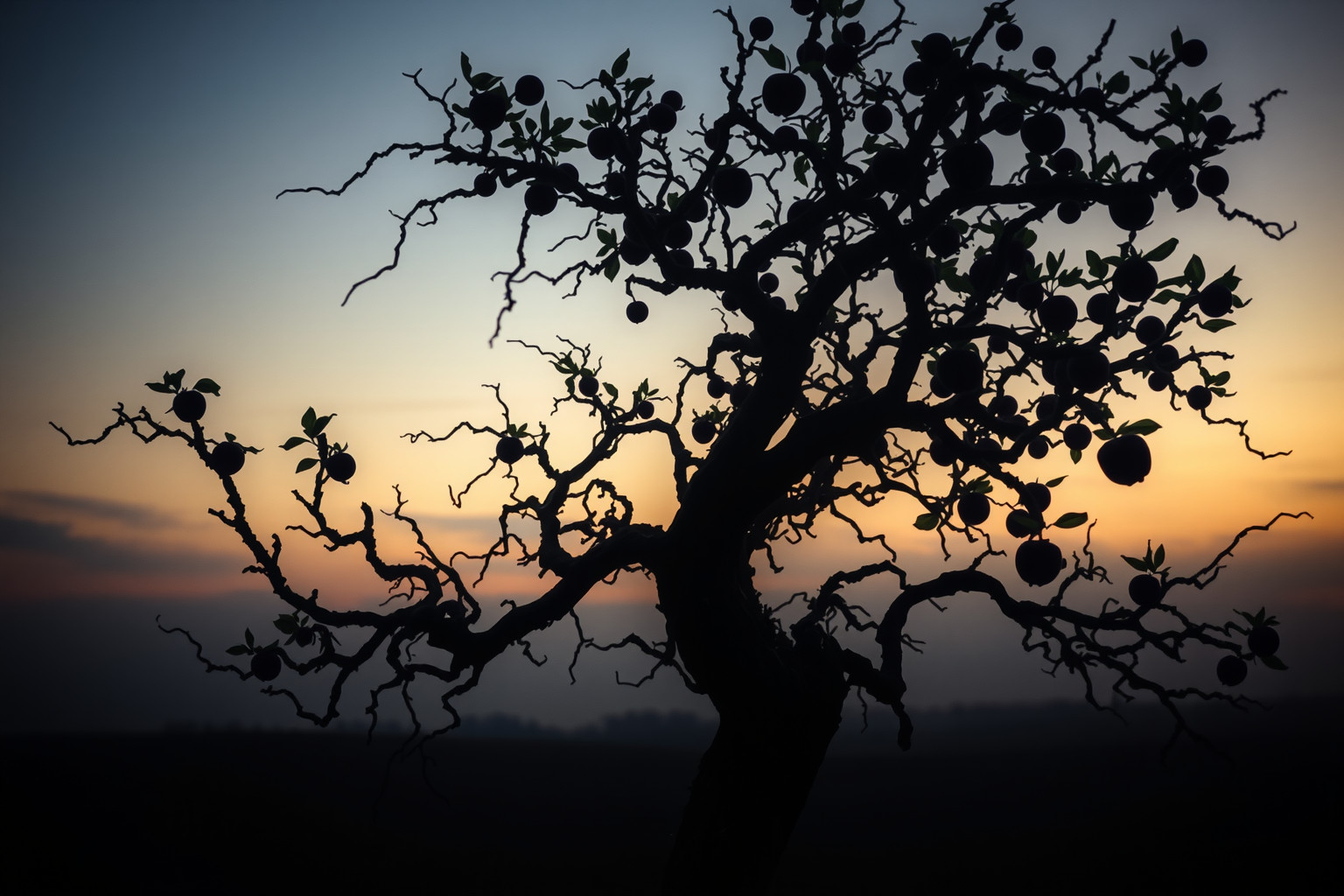 Sognare un melo infestato riflette ansie e difficoltà nascoste.