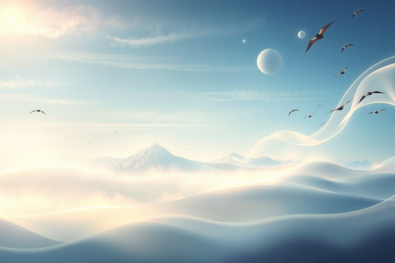 Sognare mondi senza confini riflette il desiderio di libertà totale.