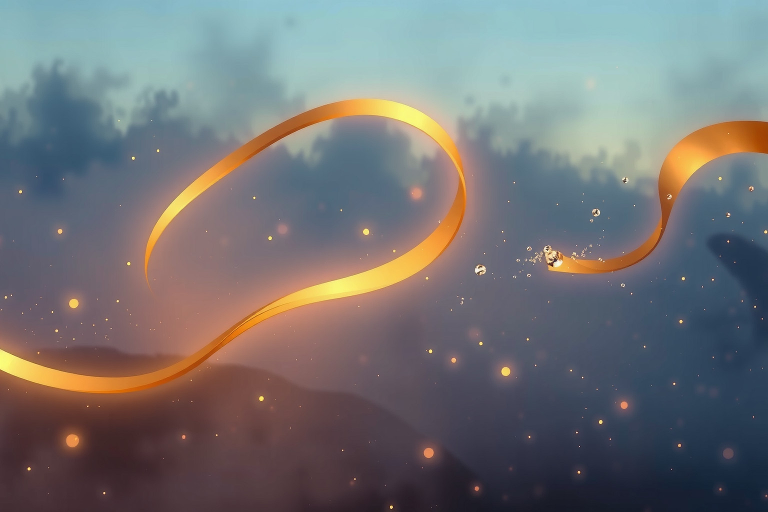 Sognare un nastro d'onore d'oro simboleggia successo e riconoscimento.