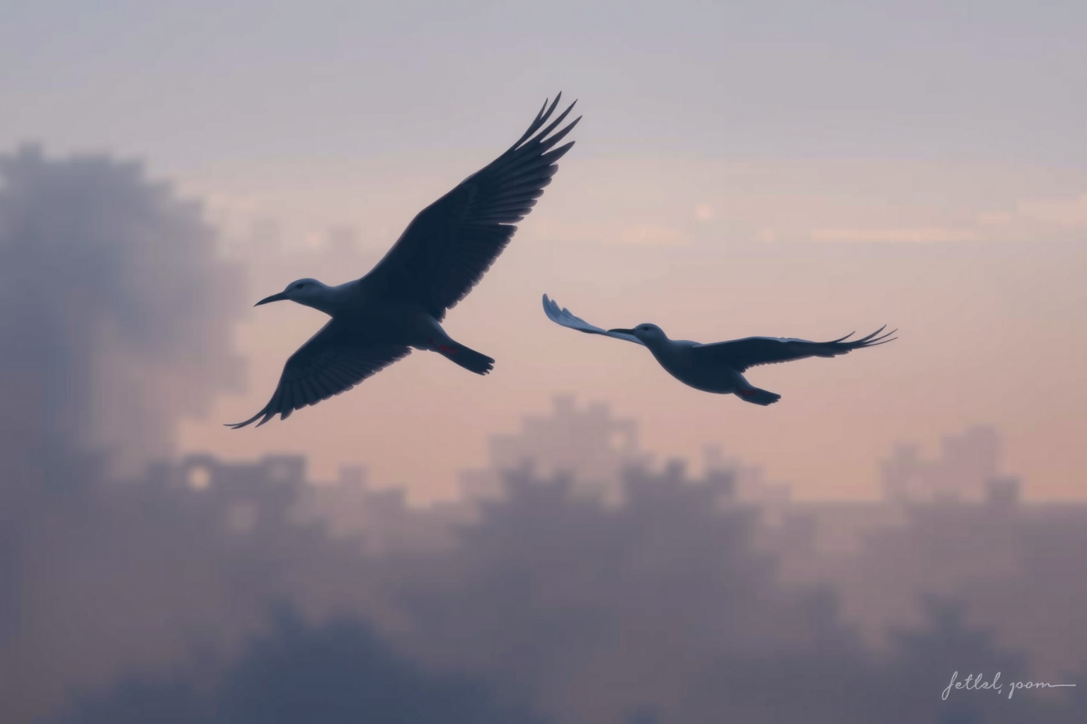 Sognare nibbi reali insieme simboleggia libertà e potere collettivo.