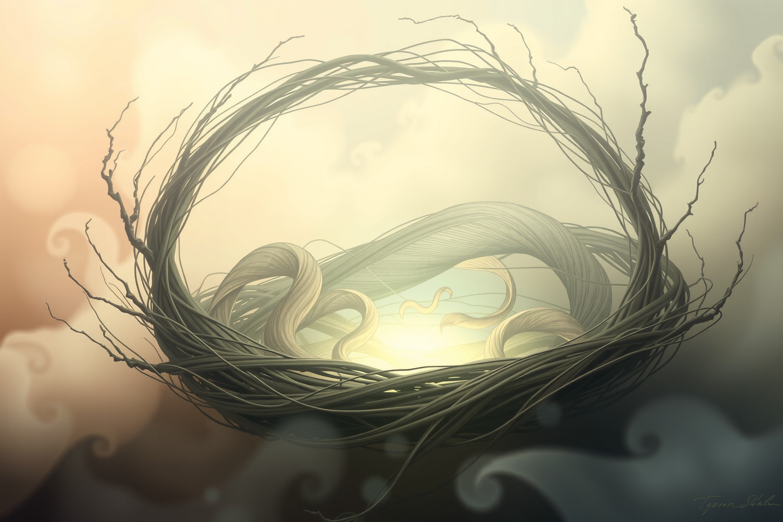 Sognare nido di serpi simboleggia paure nascoste e trasformazioni profonde.