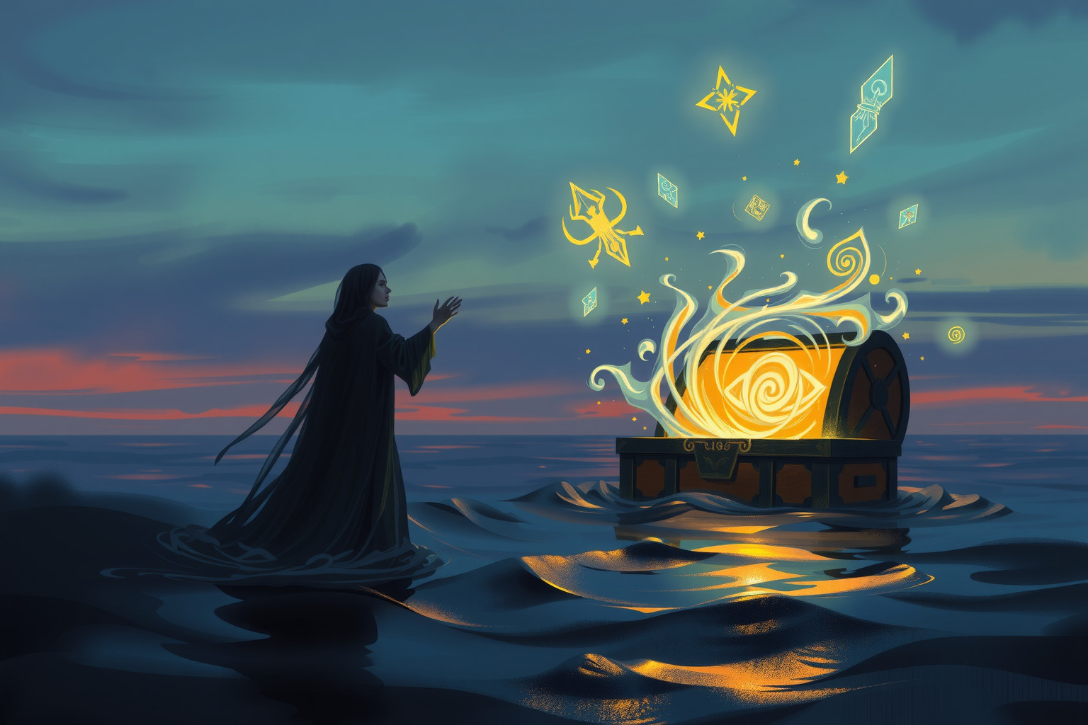 Sognare il nostromo che trova un tesoro simboleggia fortuna inattesa.