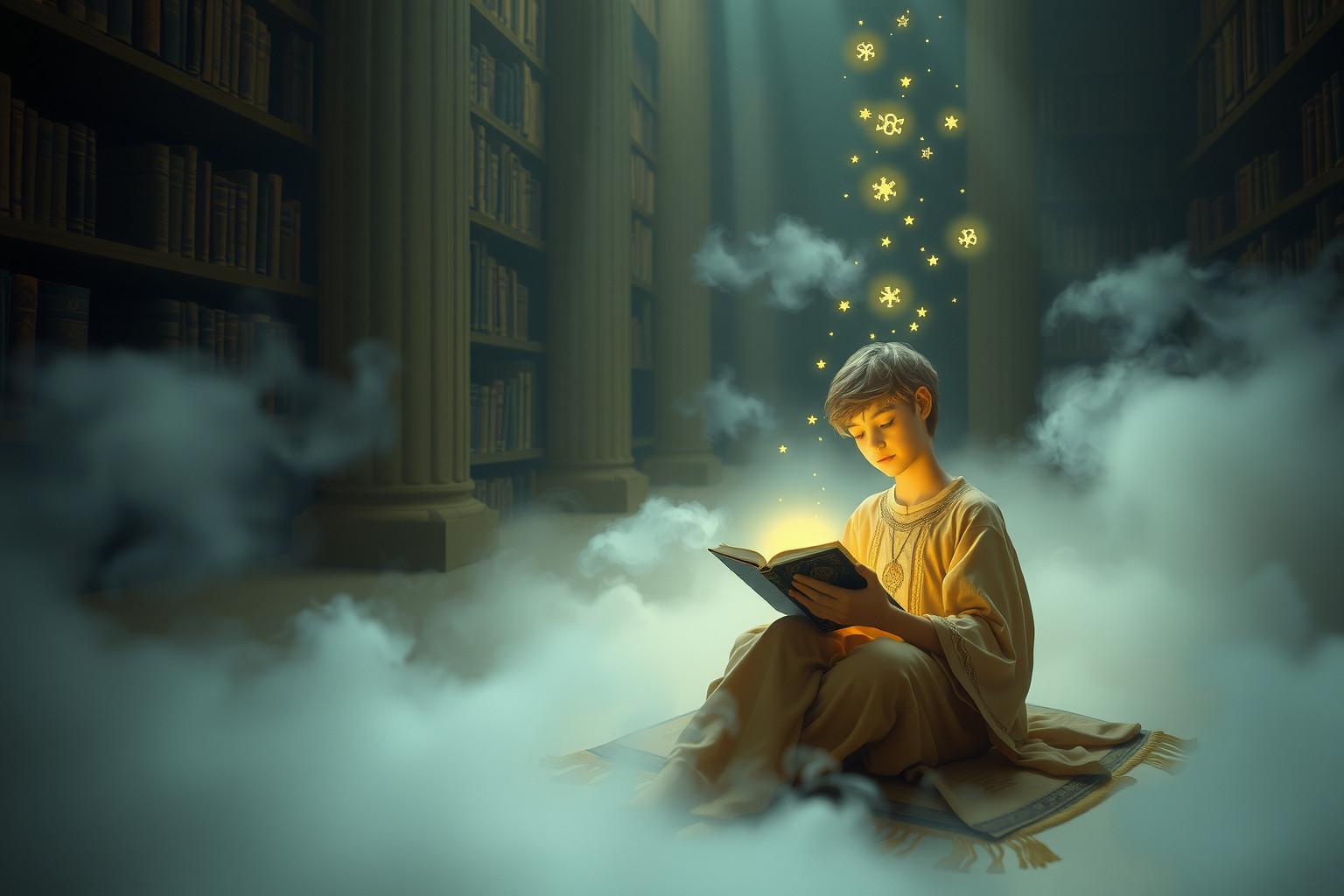 Sognare un novizio studioso indica ricerca spirituale e nuove consapevolezze.