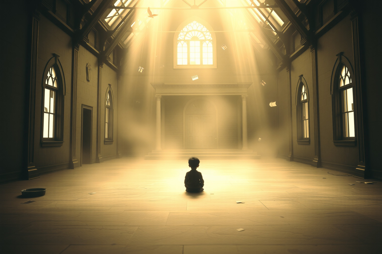 Sognare un orfano riflette spesso un profondo senso di isolamento emotivo.